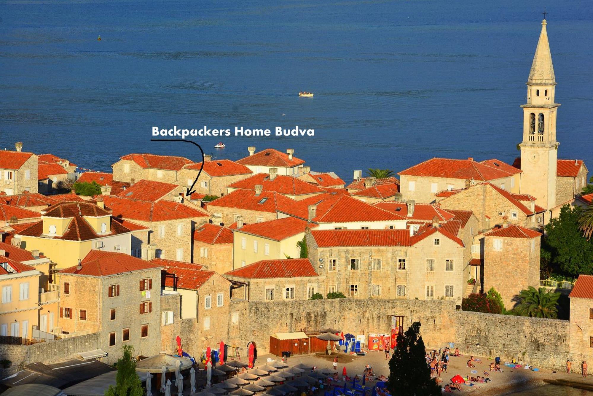 Montenegro Backpackers Home Будва Экстерьер фото